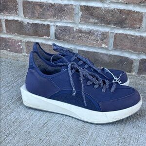 Allbirds Riser Sneakers Men's Size 9 Hazy Indigo Blue Angular Chunky Platform